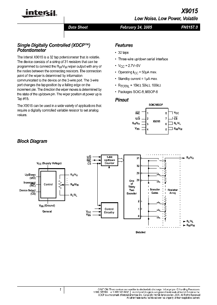 X9015WS8I_7913759.PDF Datasheet