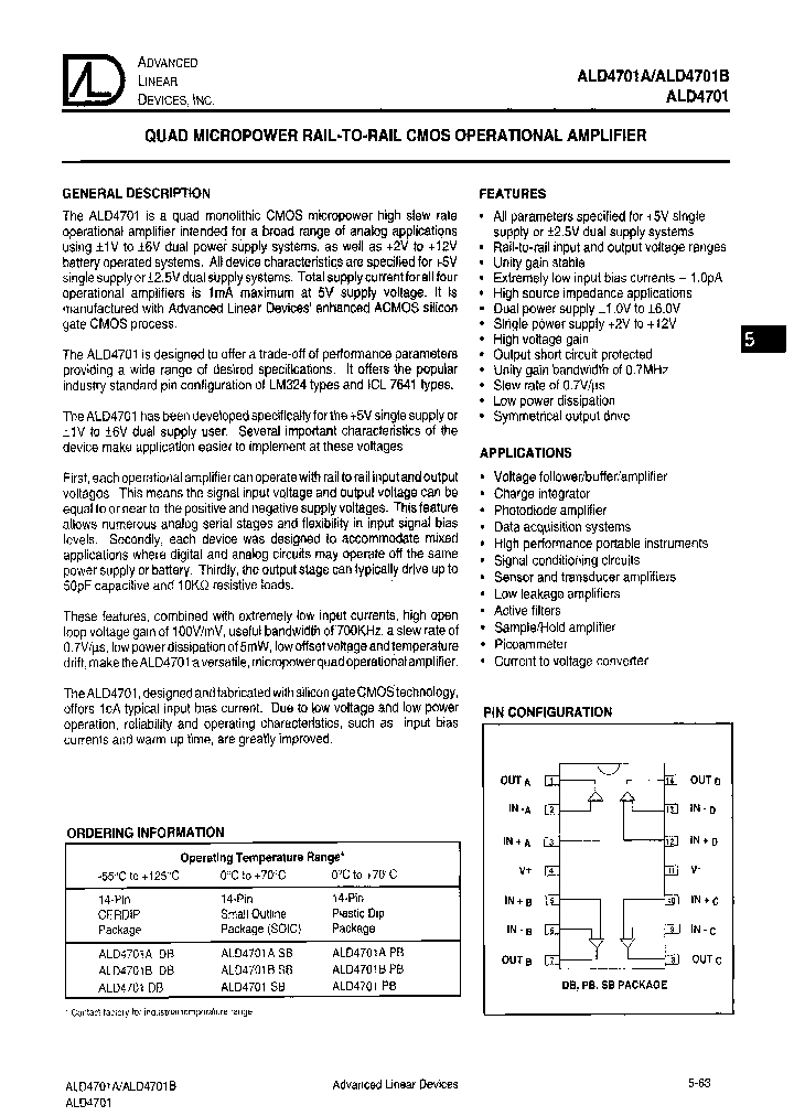 ALD4701BSBXXXX_7923464.PDF Datasheet