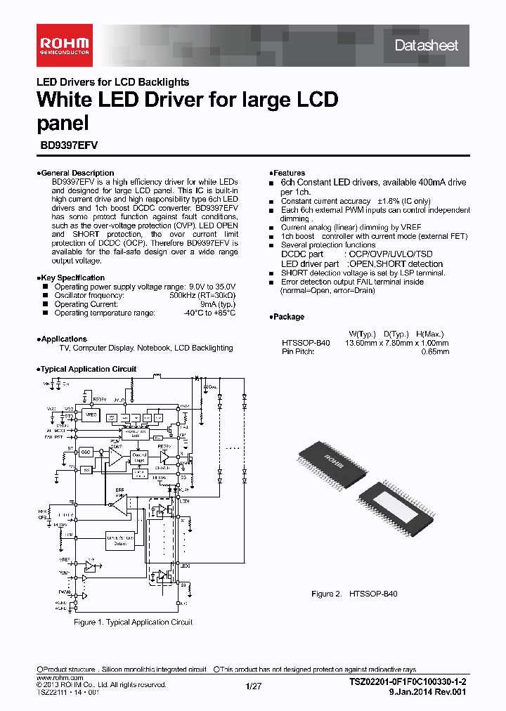 BD9397EFV_7927908.PDF Datasheet