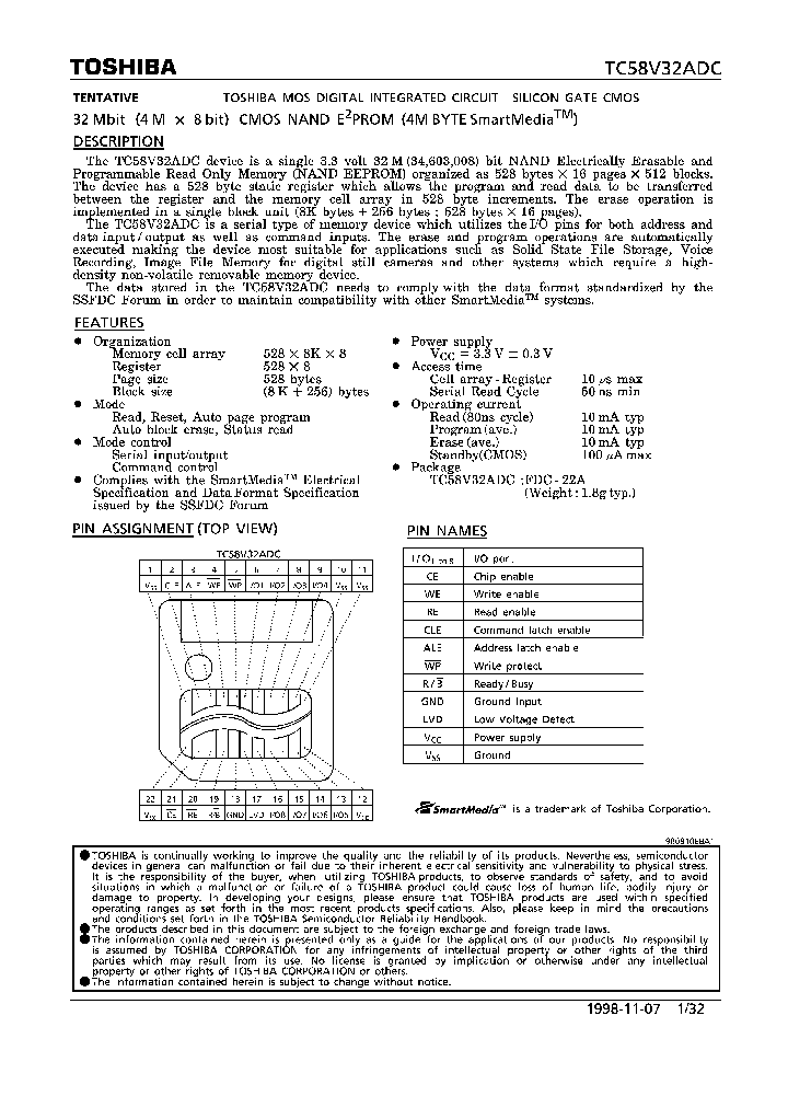 TC58V32ADC_7934206.PDF Datasheet