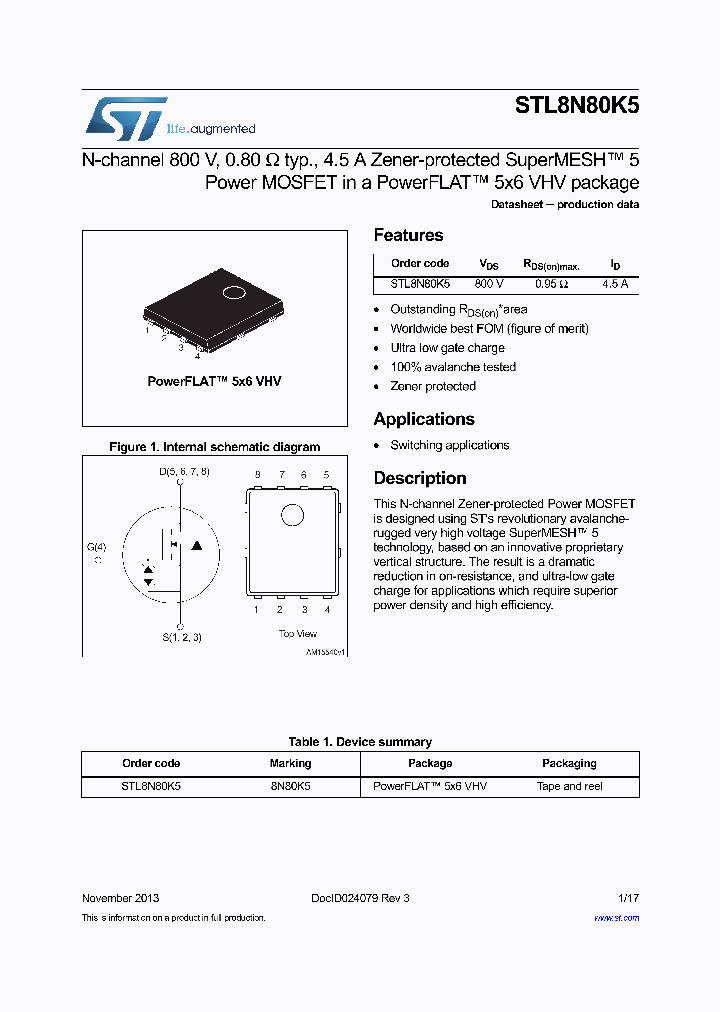 STL8N80K5_7938286.PDF Datasheet