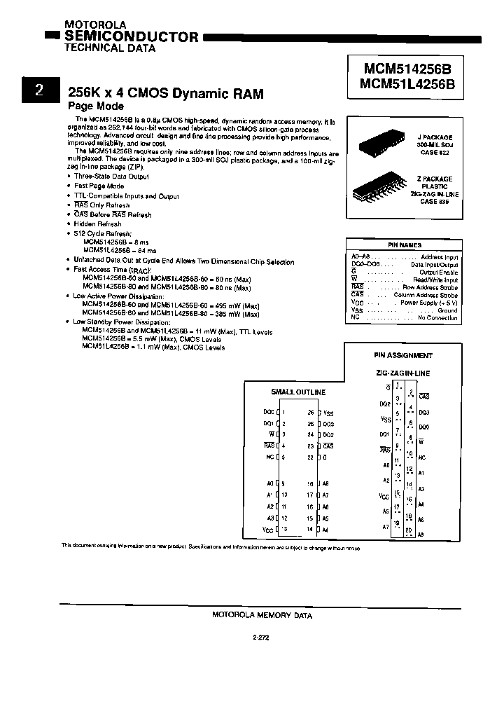 MCM514256BJ60R2_7940381.PDF Datasheet