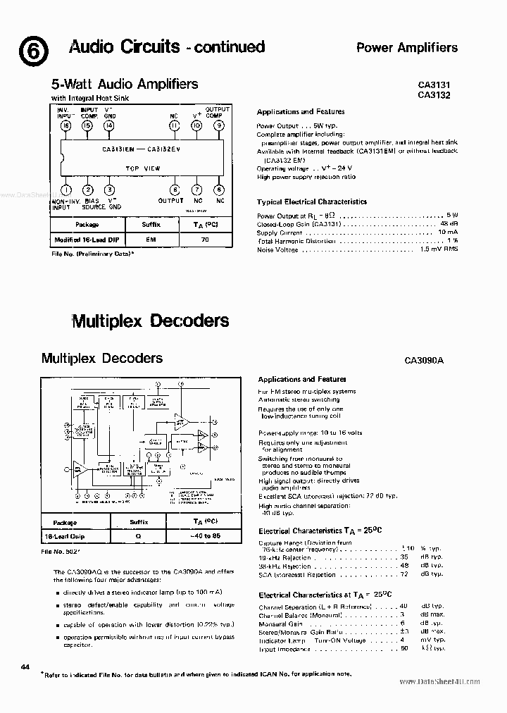 CA3131_7787789.PDF Datasheet