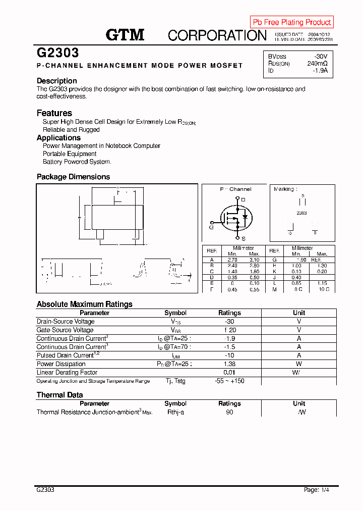 G2303_7960209.PDF Datasheet