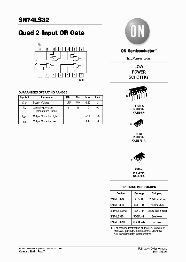 SN74LS32_7983092.PDF Datasheet