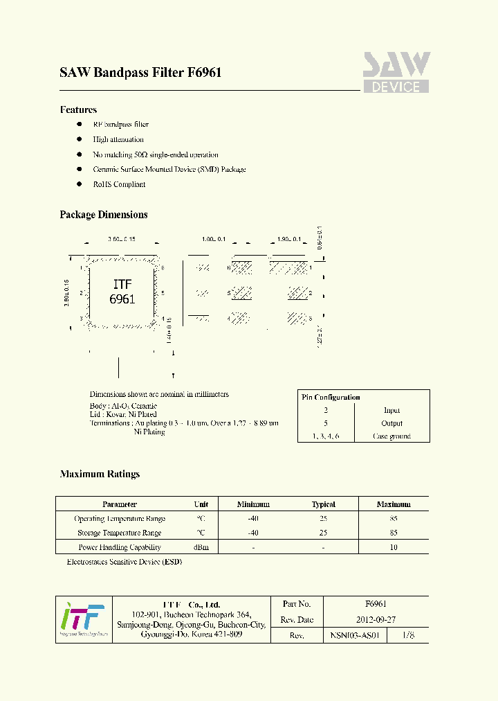 F6961_8000818.PDF Datasheet