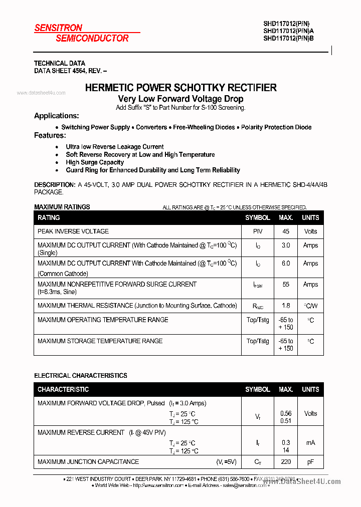 SHD117012B_7803783.PDF Datasheet