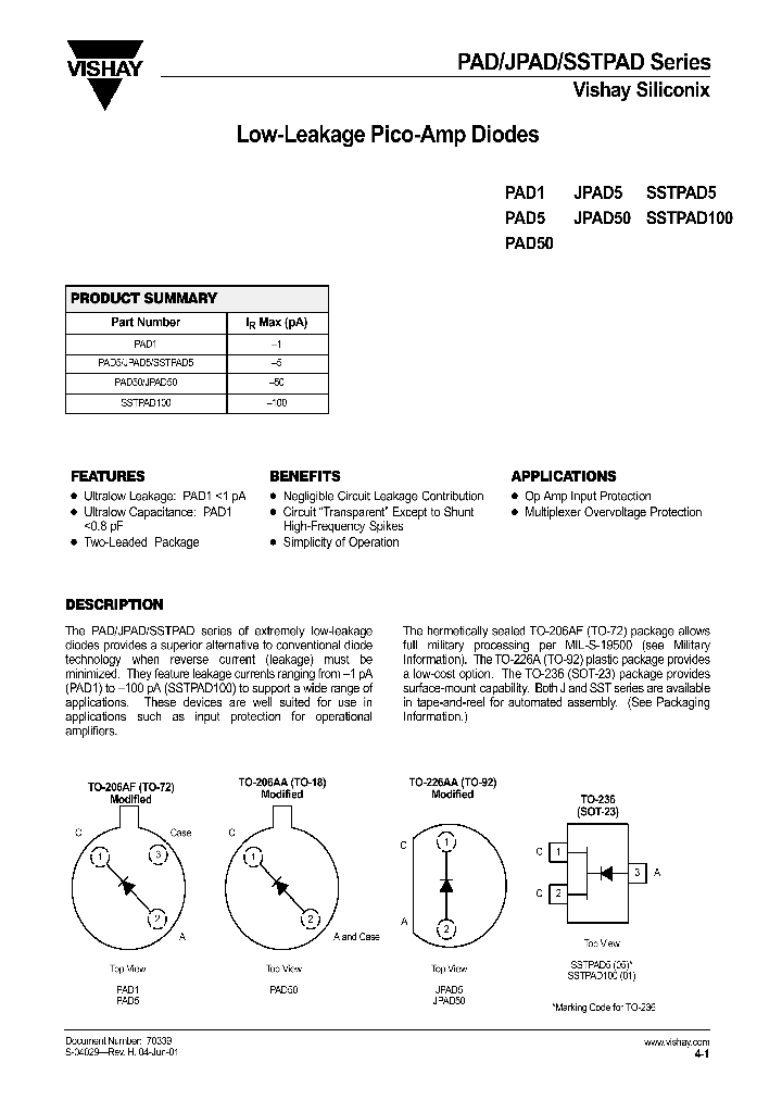 PAD1-E3_8007242.PDF Datasheet