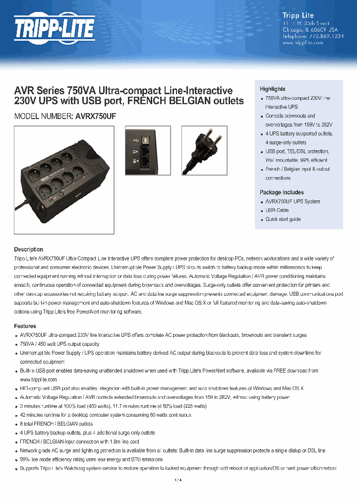 AVRX750UF_8011436.PDF Datasheet