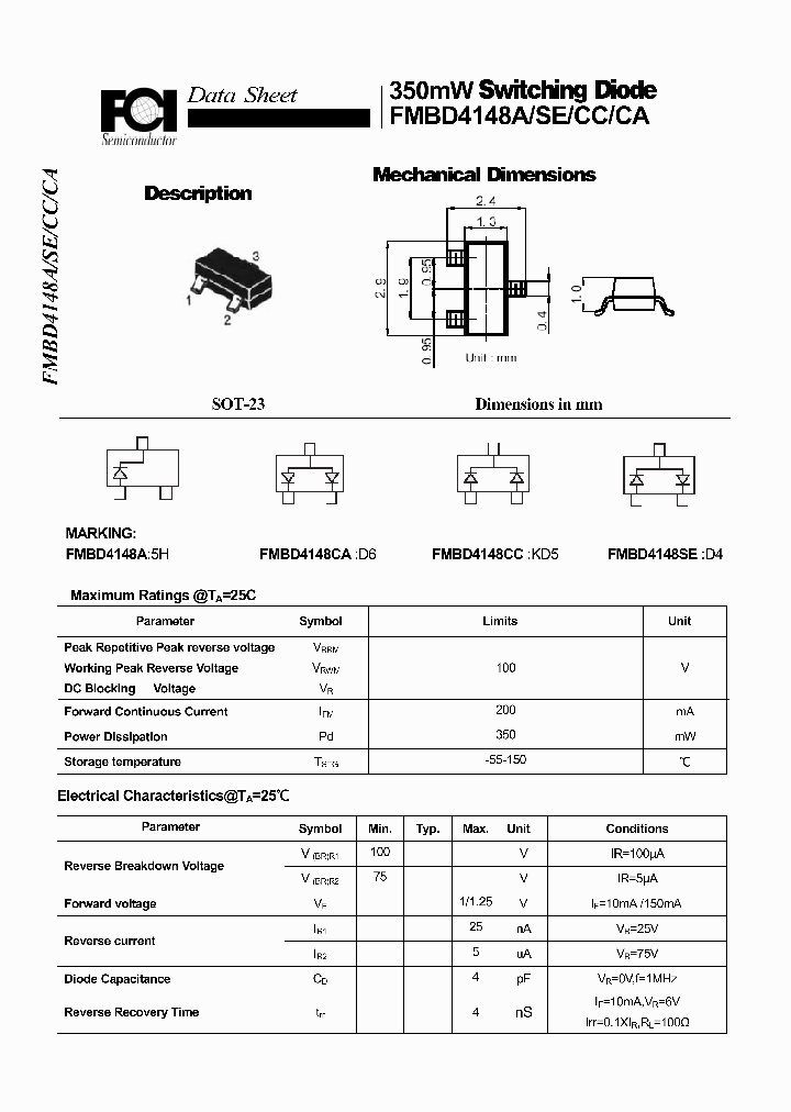 FMBD4148SE_8018185.PDF Datasheet