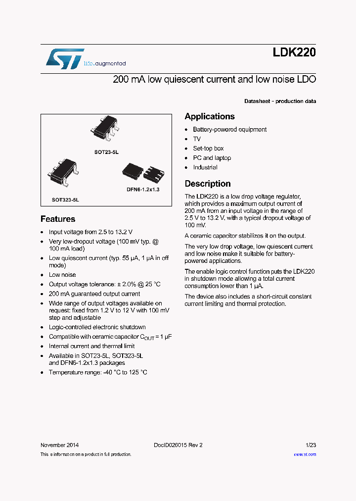 LDK220_8021268.PDF Datasheet