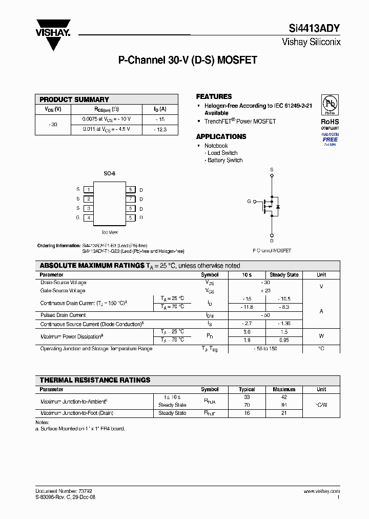 SI4413ADY-T1-E3_8027026.PDF Datasheet
