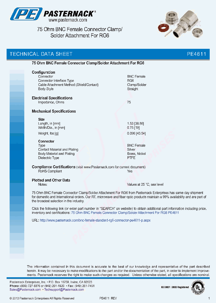 PE4611_8029414.PDF Datasheet