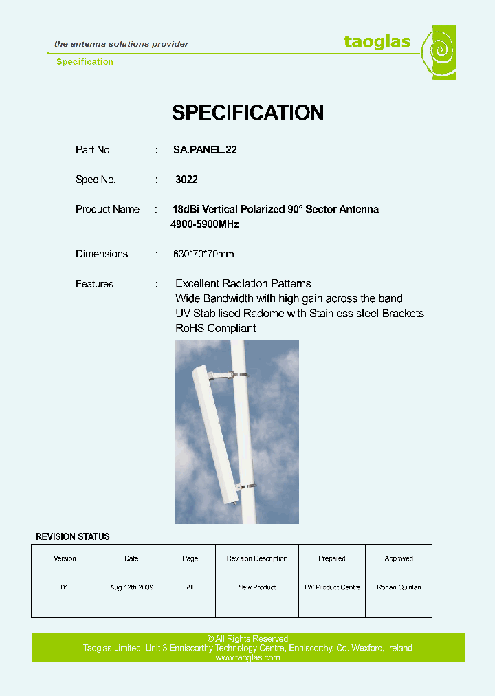 SAPANEL22_8042443.PDF Datasheet