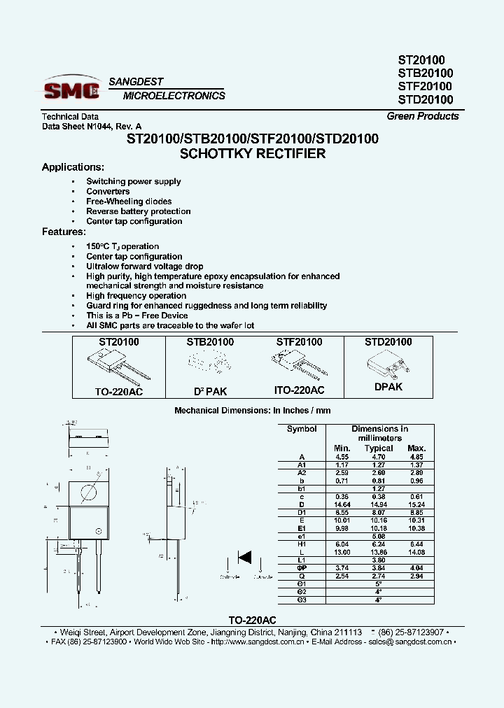 STF20100_8044501.PDF Datasheet