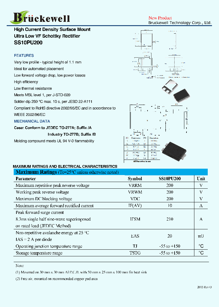 SS10PU200_7814332.PDF Datasheet