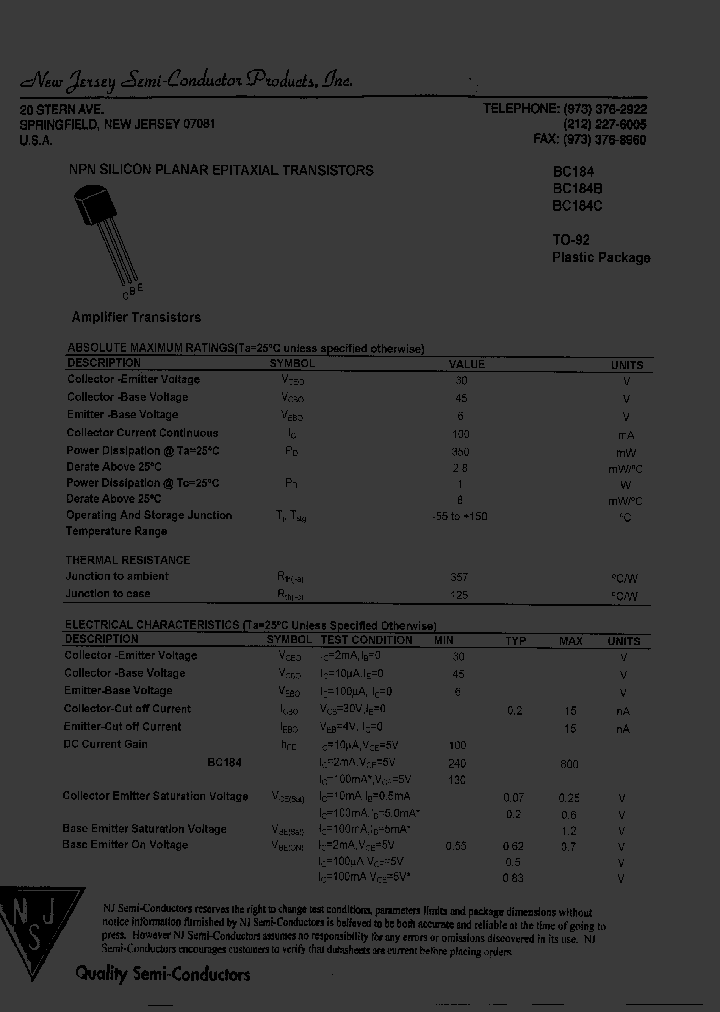 BC184_8060638.PDF Datasheet