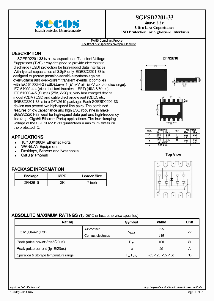 SGESD2201-33_8067076.PDF Datasheet