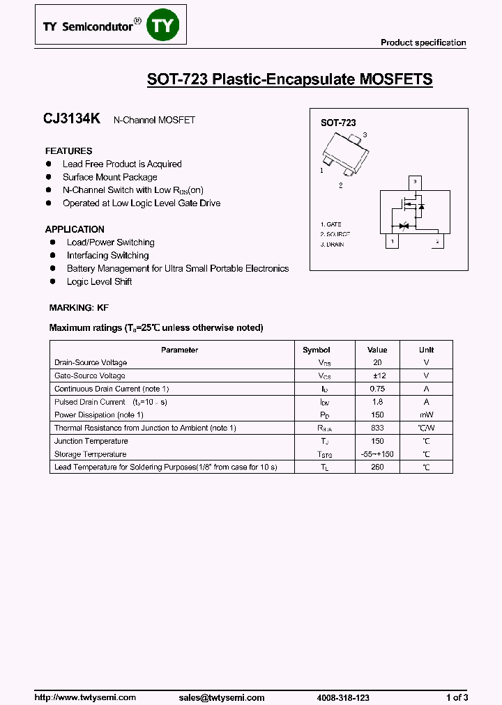 CJ3134K_8070451.PDF Datasheet