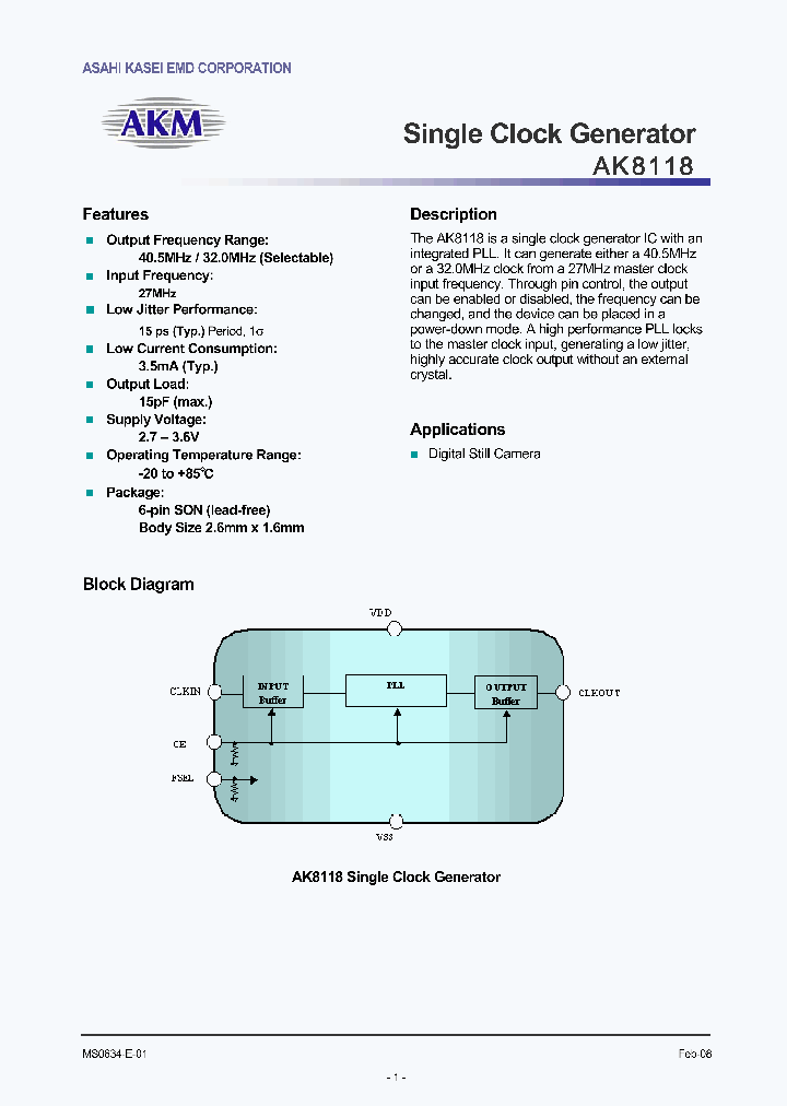 AK8118_7816676.PDF Datasheet