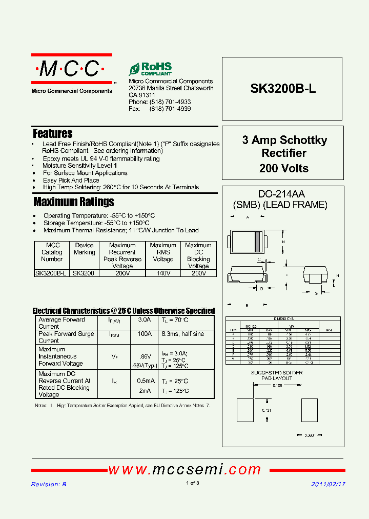 SK3200B-LTP_8073570.PDF Datasheet