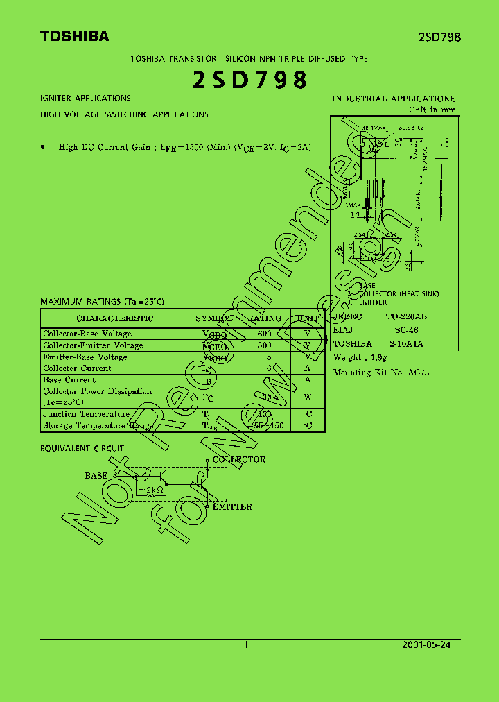 2SD798_8073783.PDF Datasheet