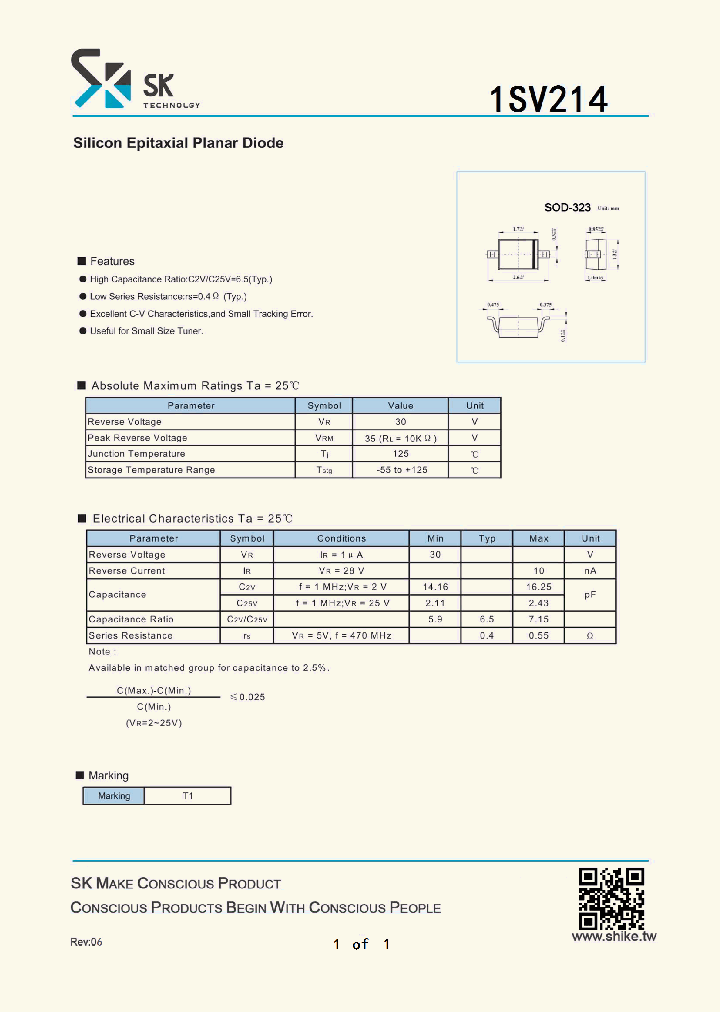 1SV214_8078291.PDF Datasheet