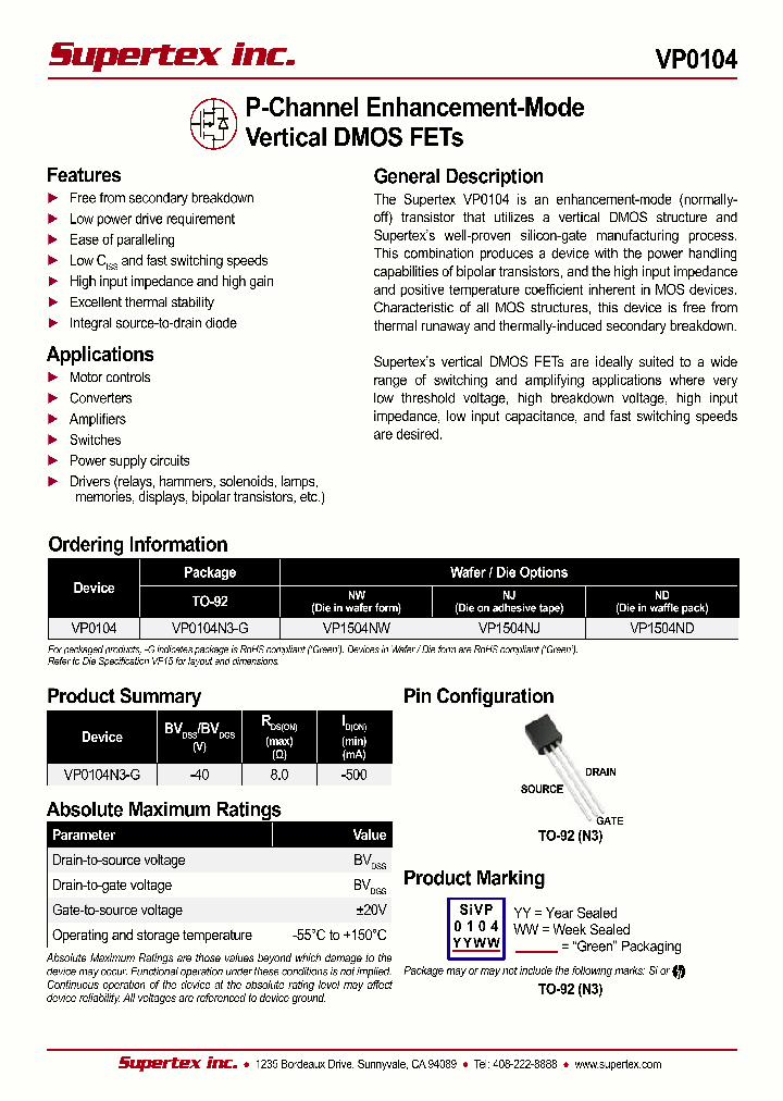 VP0104N3-G_8081341.PDF Datasheet