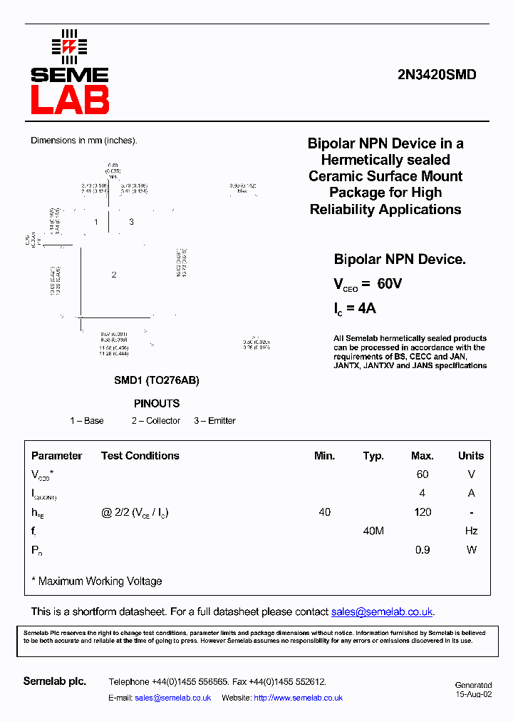 2N3420SMD_8090771.PDF Datasheet