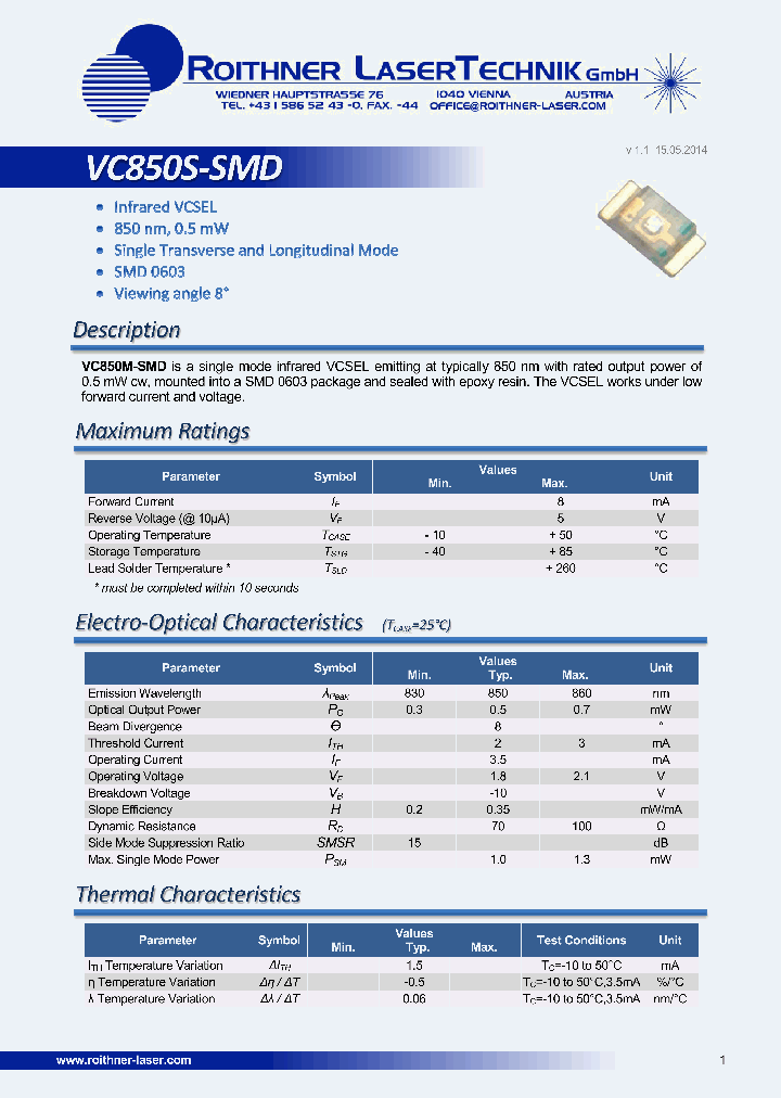 VC850S-SMD_8091151.PDF Datasheet