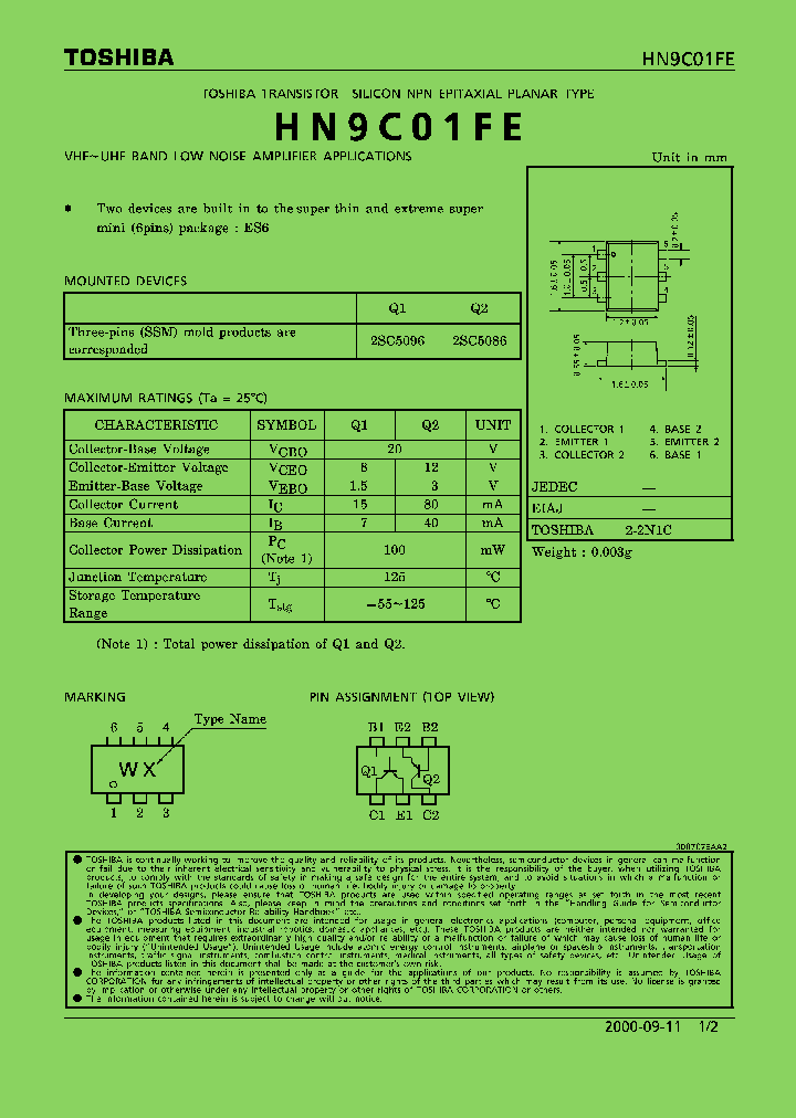 HN9C01FE_8095821.PDF Datasheet