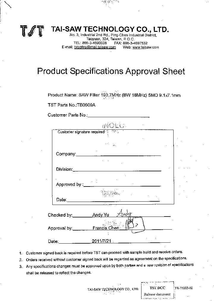 TB0609A_8099113.PDF Datasheet