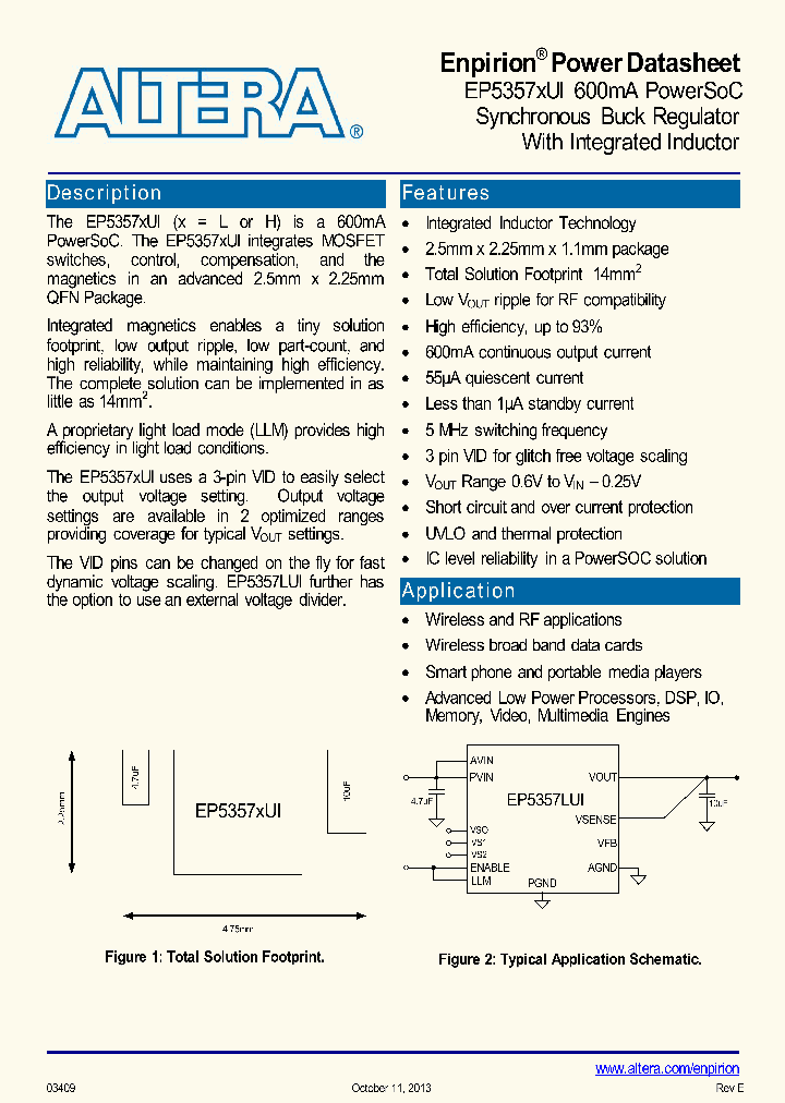 EVB-EP5357LUI_8099643.PDF Datasheet