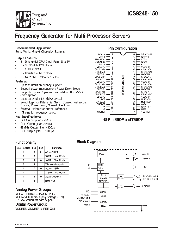 ICS9248AG-150LN_8102077.PDF Datasheet