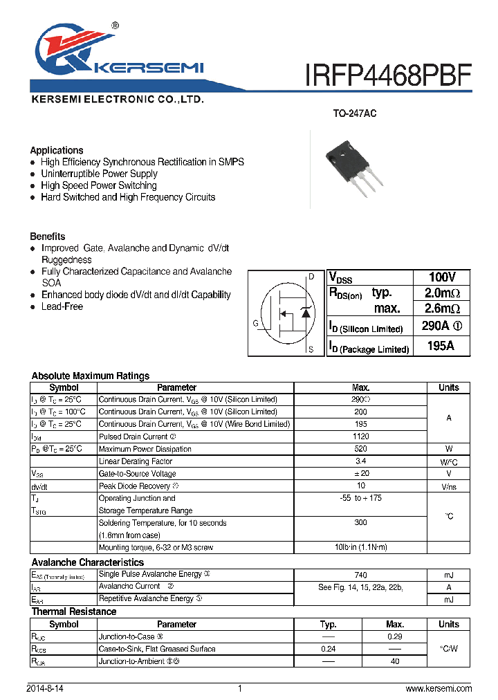 IRFP4468_8105651.PDF Datasheet