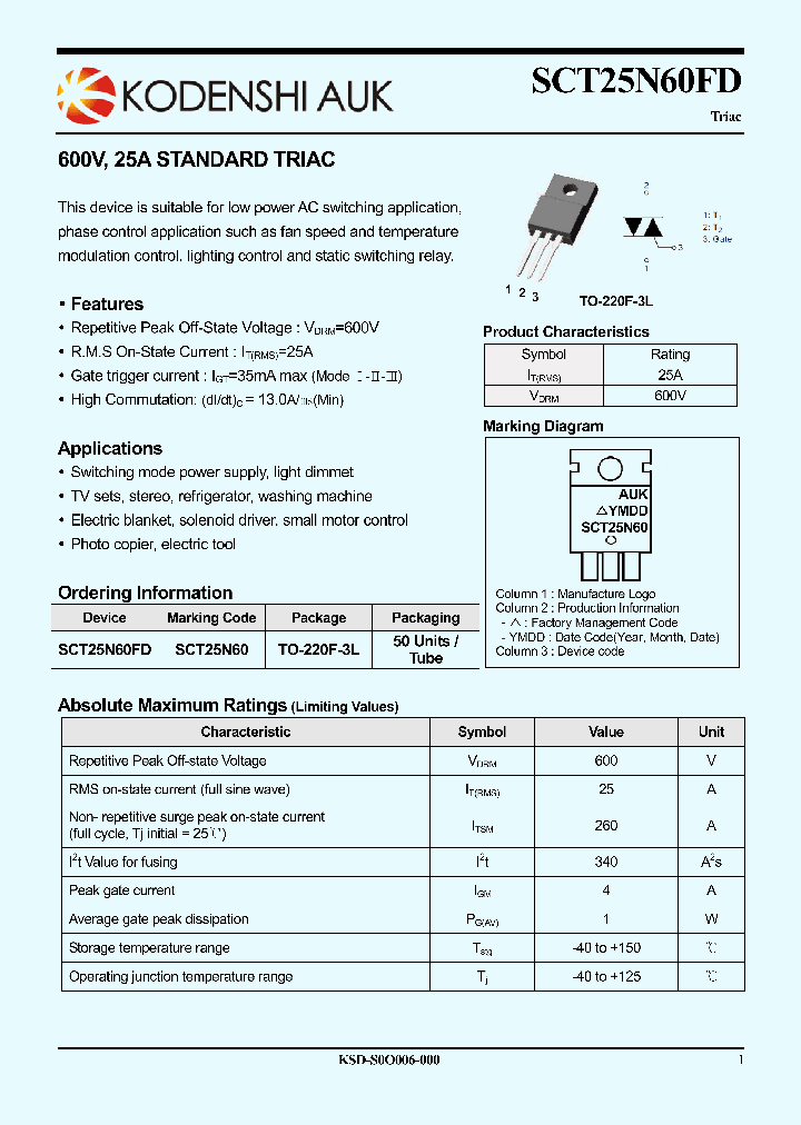 SCT25N60FD_8126042.PDF Datasheet