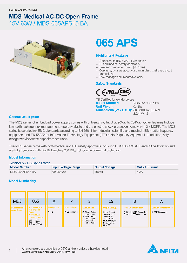 MDS-065APS15BA_8128518.PDF Datasheet