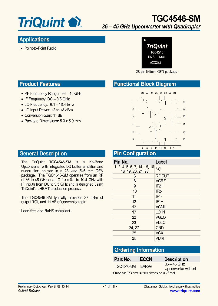 TGC4546-SM-15_8131486.PDF Datasheet