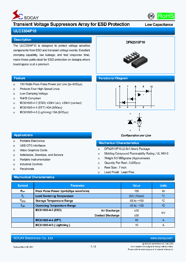 ULC3304P10_8133180.PDF Datasheet