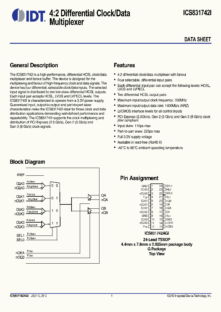 ICS831742I_8131694.PDF Datasheet