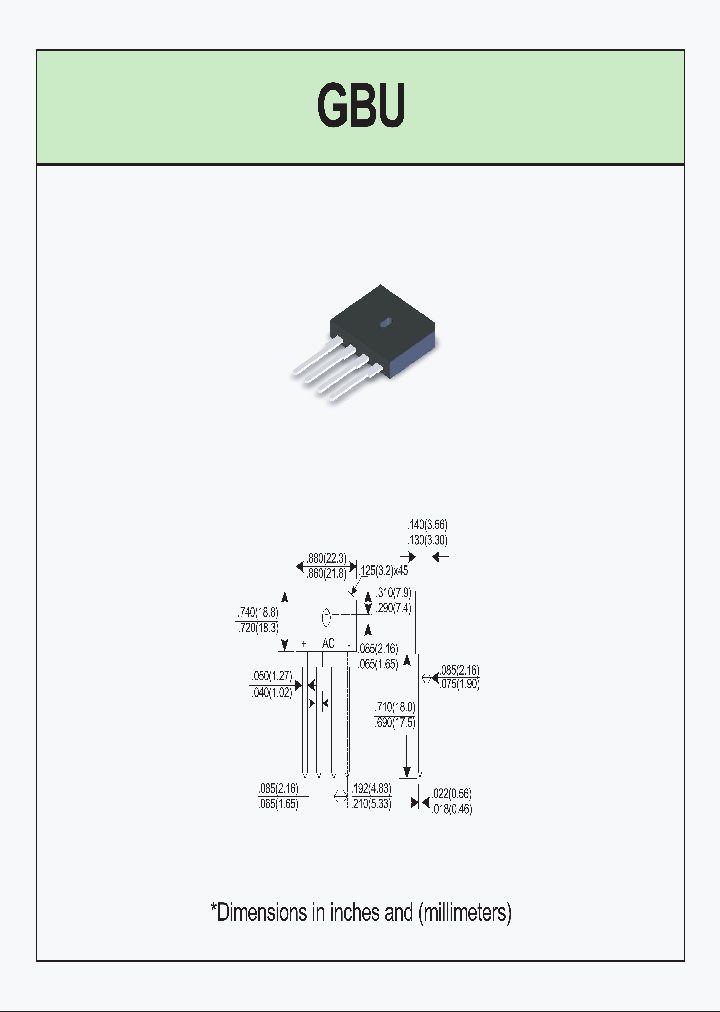 GBU_8138140.PDF Datasheet
