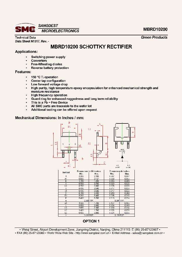 MBRD10200_8140469.PDF Datasheet