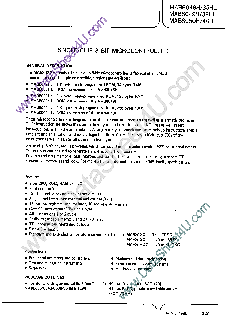 MAF8048HL_7822974.PDF Datasheet