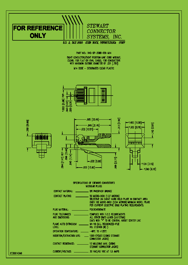 940-SP-3088-031-M14_8144127.PDF Datasheet