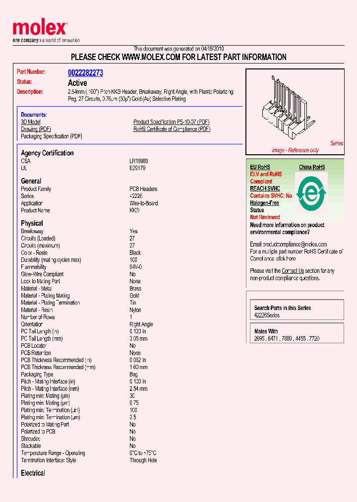 0022282273_8145430.PDF Datasheet