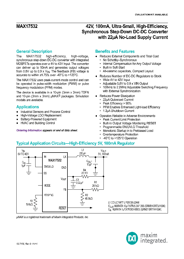 MAX17532_8150688.PDF Datasheet