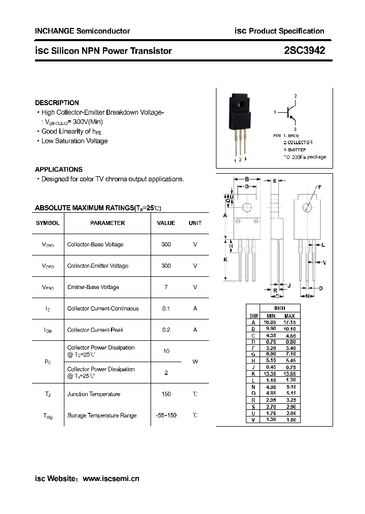 2SC3942_8150440.PDF Datasheet