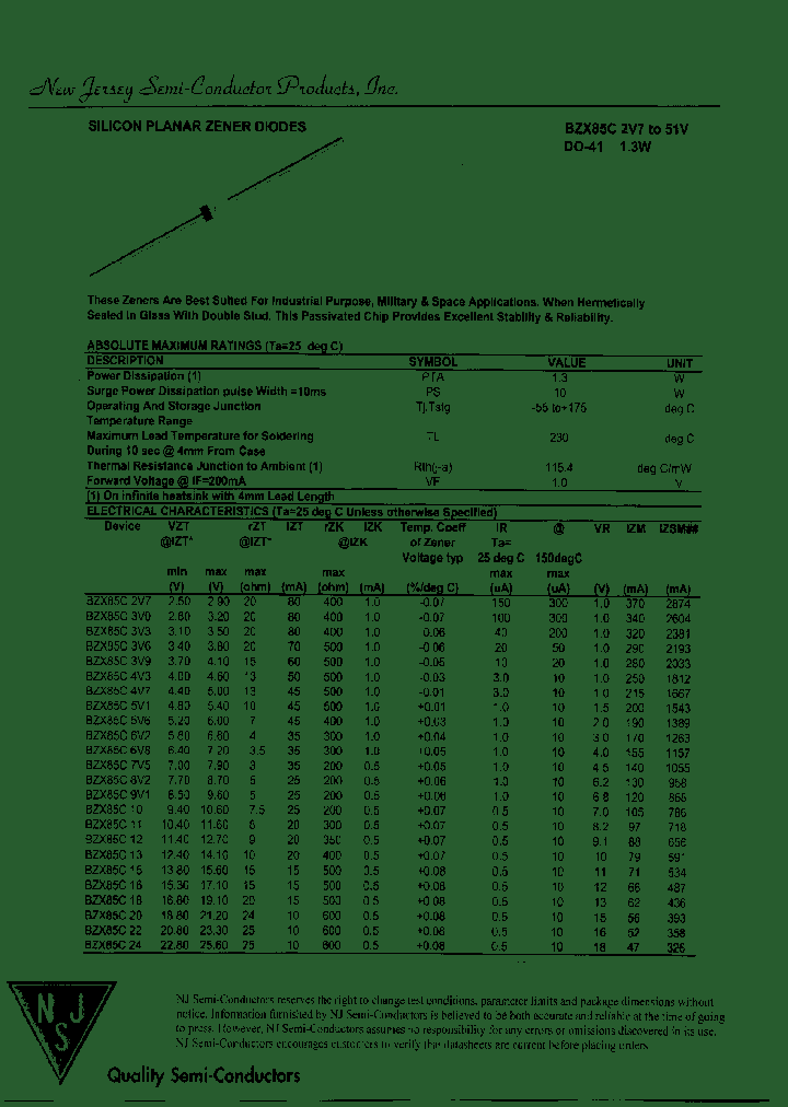 BZX85C18_8152207.PDF Datasheet