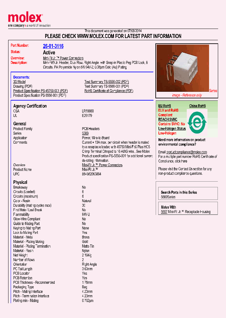 26-01-3116_8164961.PDF Datasheet