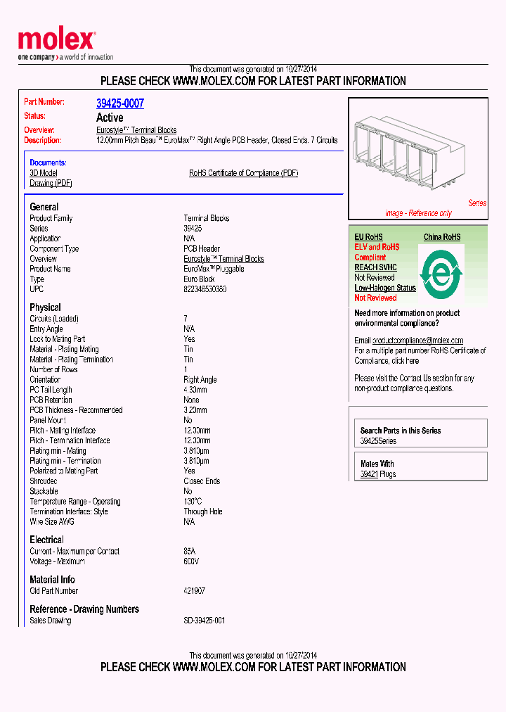 39425-0007_8167428.PDF Datasheet